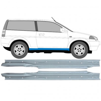 HONDA HRV 3 DÖRRAR 1999-2006 TRÖSKELPLÅT TILL / UPPSÄTTNING