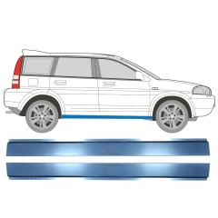 Inre tröskel reparationspanel för Honda HR-V 1999-2006 / Vänster = Höger (symmetrisk) / Set 10382