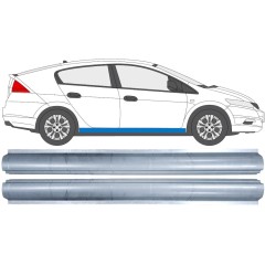 Tröskelplåt reparationspanel för Honda Insight 2009-2014 / Vänster+Höger / Set 11873