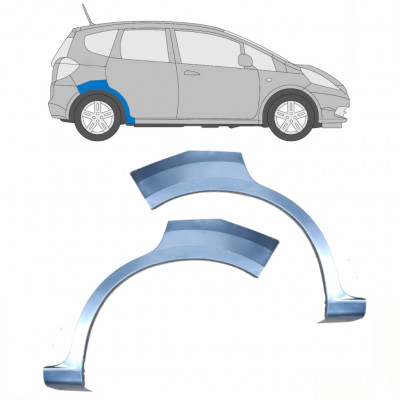 Sidovägg hjulhuskant för Honda Jazz GE 2008-2015 / Vänster+Höger / Set 10297