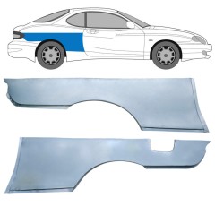 Sidovägg hjulhuskant för Hyundai Coupe 1996-2002 / Vänster+Höger / COUPE / Set 6307
