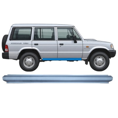 Tröskelplåt reparationspanel för Hyundai Galloper 1991-2003 / Vänster = Höger (symmetrisk) 17018