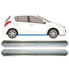 Tröskelplåt reparationspanel för Hyundai i20 2008-2014 / Vänster = Höger (symmetrisk) / Set 9791