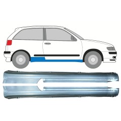 Tröskelplåt för Seat Ibiza Cordoba 1993-2002 / Vänster+Höger / Set 10647