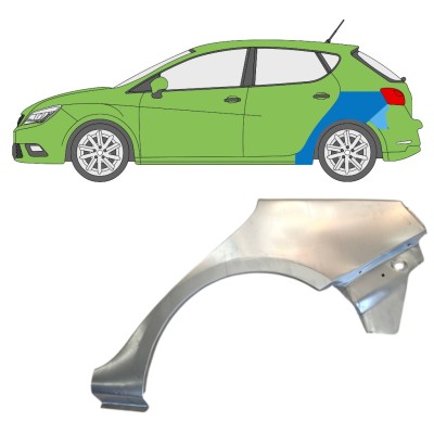 Sidovägg hjulhuskant för Seat Ibiza 2008-2017 / Vänster 14608