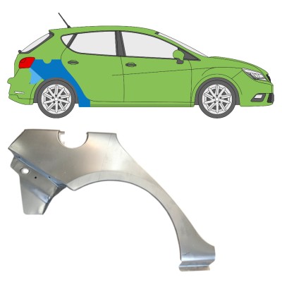 Sidovägg hjulhuskant för Seat Ibiza 2008-2017 / Höger 14607