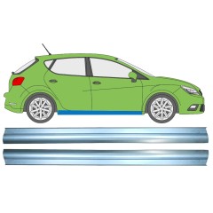 Tröskelplåt reparationspanel för Seat Ibiza 2008-2017 / Vänster+Höger / Set 9879