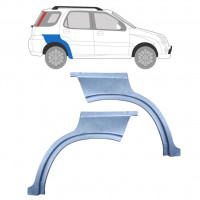 Sidovägg hjulhuskant för Suzuki Ignis 2000-2003 / Vänster+Höger / Set 10415