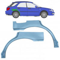 Sidovägg hjulhuskant för Subaru Impreza Gg 2000-2007 / Vänster+Höger / Set 10463