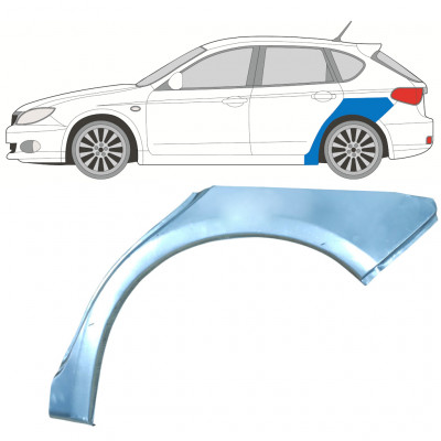 Sidovägg hjulhuskant för Subaru Impreza 2007-2013 / Vänster 7865