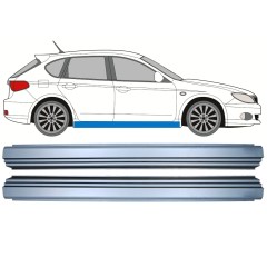 Tröskelplåt reparationspanel för Subaru Impreza GH GR 2007-2013 / Vänster+Höger / Set 10553