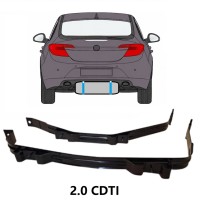 Hållarsats bränsletank för Opel Insignia 2008-2017 17019
