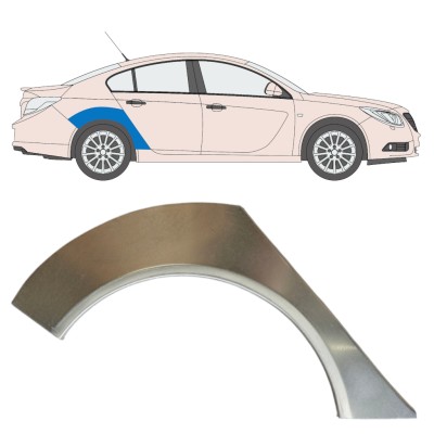 Sidovägg hjulhuskant för Opel Insignia 2008-2017 / Höger 15043