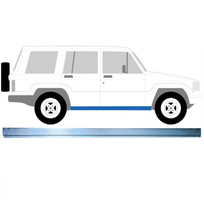 Inre tröskel reparationspanel för Isuzu Trooper 1983-2005 / Vänster = Höger (symmetrisk) 16124