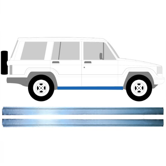 Inre tröskel reparationspanel för Isuzu Trooper 1983-2005 / Vänster+Höger / Set 16125