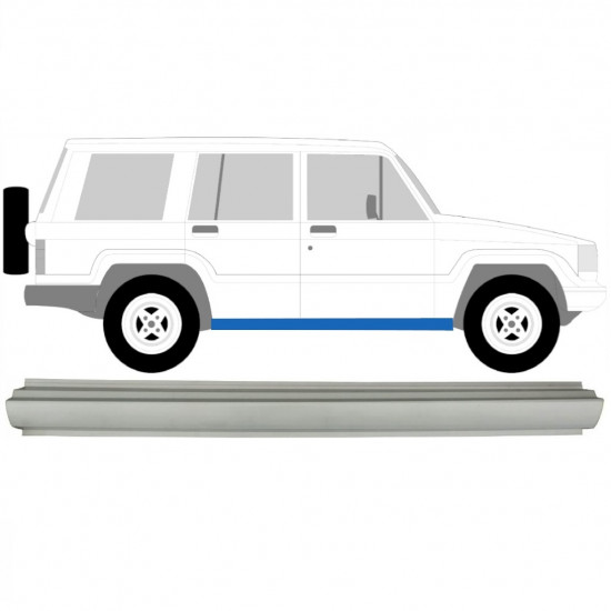 ISUZU TROOPER 1983-2005 TRÖSKELPLÅT TILL / HÖGER = VÄNSTER