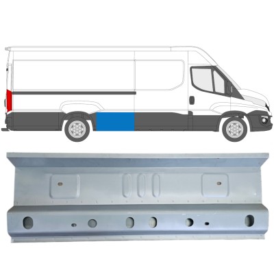 Reparation av sidopanel för Iveco Daily 2014- / Vänster = Höger (symmetrisk) 14710