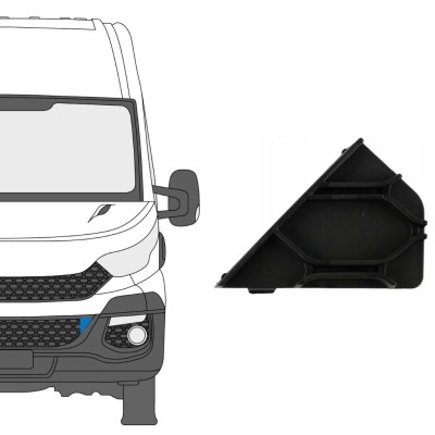 Fram stötfångarlock för Iveco Daily 2014-2019 / Vänster 16241