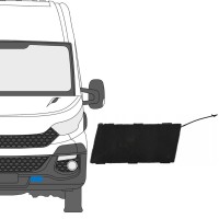 Fram stötfångarlock för Iveco Daily 2014-2019 / Vänster 16243