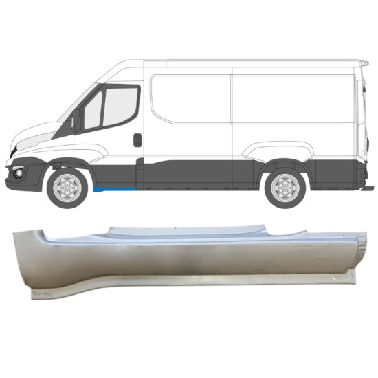 Fram tröskelplåt för Iveco Daily 2014-2016 / Vänster 14740