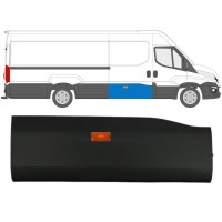 Skjutdörr list med lampa för Iveco Daily 2014-2019 / Höger / Set 16656