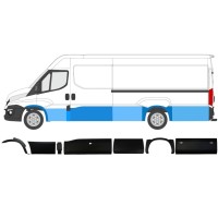 Prydnads skyddslister set för Iveco Daily 2014-2019 / Vänster / 11982