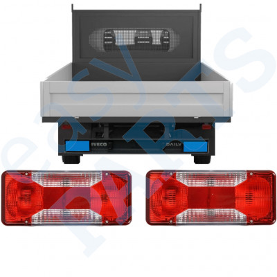 IVECO DAILY 2006-2014 CHASSIS BAK LAMPA / UPPSÄTTNING