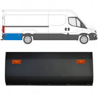 Prydnadslist sidovägg skyddslister med lampa för Iveco Daily 2014-  / LWB / Vänster = Höger (symmetrisk) 11979