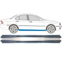 Tröskelplåt reparationspanel för Jaguar X-Type CF-1 2001-2009 / Vänster+Höger / Set 16146