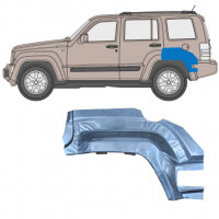 Bak sektionens reparationspanel för bak stänkskärm för Jeep Liberty 2008-2013 / Vänster 7941