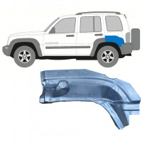 Bak sektionens reparationspanel för bak stänkskärm för Jeep Liberty 2001-2008 / Vänster 7939
