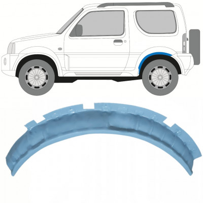 Bak hjulhus reparationspanel för Suzuki Jimny 1998-2018 / Vänster 10231