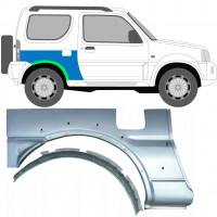 Sidovägg hjulhuskant för Suzuki Jimny 1998-2018 / Höger / Set 10233