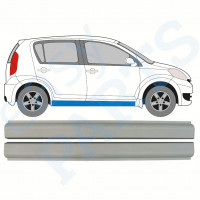 Tröskelplåt reparationspanel för Subaru Justy 2007-2011 / Vänster = Höger (symmetrisk) 10240