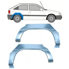 Sidovägg hjulhuskant för Opel Kadett E Astra 1984-1993 / Vänster+Höger / Set 9726