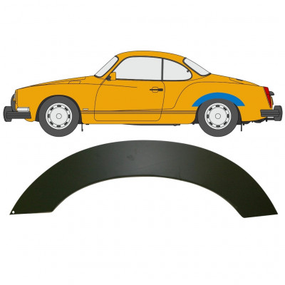 VW Karman Ghia 1955-1974 Reparation av bakskärm / Vänster