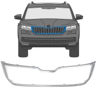 Grillram för Skoda Kodiaq 2016-2021 16203