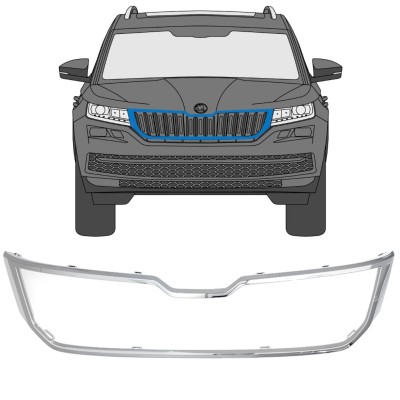 Grillram för Skoda Kodiaq 2016-2021 16203