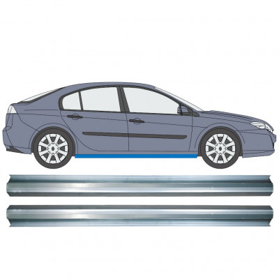 Tröskelplåt reparationspanel för Renault Laguna III 2008-2015 / Vänster = Höger (symmetrisk) / Set 10556