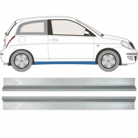 Tröskelplåt reparationspanel för Lancia Ypsilon 2003-2011 / Set 11355