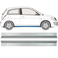 Tröskelplåt reparationspanel för Lancia Ypsilon 2003-2011 / Vänster+Höger / Set 11355