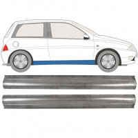 Tröskelplåt reparationspanel för Lancia Ypsilon 1995-2003 / Set 11354