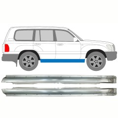 Tröskelplåt för Toyota Land Cruiser J100 1998-2007 / Vänster+Höger / Set 10058