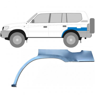 Sidovägg hjulhuskant för Toyota Land Cruiser 1996-2002 / Vänster 5873