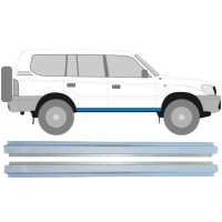 Inre tröskel reparationspanel för Toyota Land Cruiser J90 1996-2002 / Vänster+Höger / Set 14851
