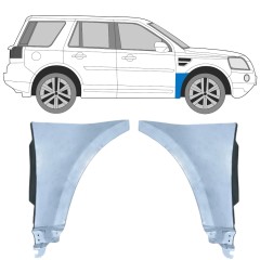 Reparationspanel till framskärm för Land Rover Freelander 2006-2016 / Vänster / Höger / Set 12790