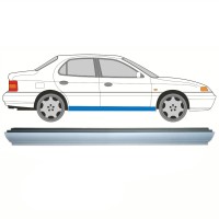 Tröskelplåt reparationspanel för Hyundai Lantra 1990-1995 / Vänster = Höger (symmetrisk) 8614
