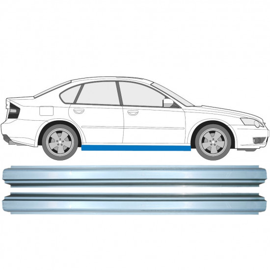 Tröskelplåt reparationspanel för Subaru Legacy 1998-2004 / Set 11336