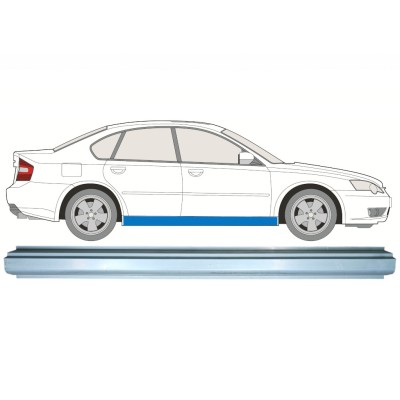 Tröskelplåt reparationspanel för Subaru Legacy 2003-2009 / Vänster = Höger (symmetrisk) / COMBI / SEDAN 16997