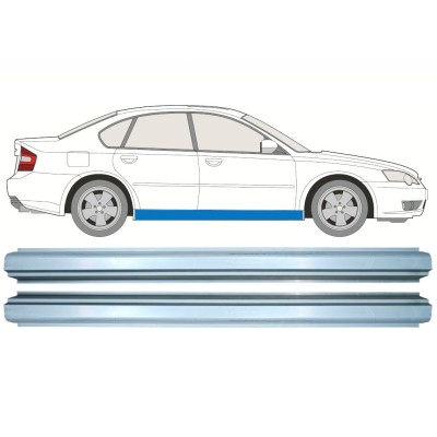 Tröskelplåt reparationspanel för Subaru Legacy 2003-2009 / Vänster+Höger / COMBI / SEDAN 16998